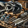 Diverse crossmotor onderdelen en accessoires voor de ultieme offroad ervaring