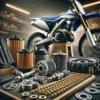 Crossmotor onderdelen: een overzicht van essentiële motorcross onderdelen zoals luchtfilters, remmen, banden en kettingen